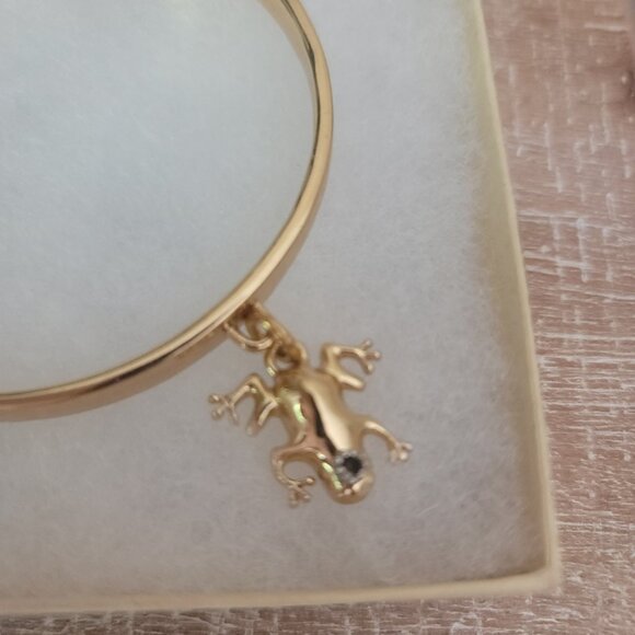 HALCYON DAYS - Frog Bangle Bracelet (Brand new)(Gift box included) - Picture 13 of 14